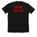 STEPHEN PEARCY of RATT Arcade 92-94 Tee&nbsp;, a Solid Black Blend Premium Unisex Tee (back-view)