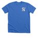 Collective Strength Beige Classic Logo, a Heather True Royal Premium Unisex Tee