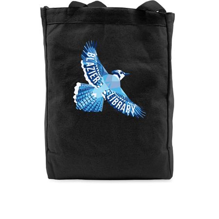 Leer. Devolver. Repetir., a Black Recycled Cotton Tote Bag (back-view)