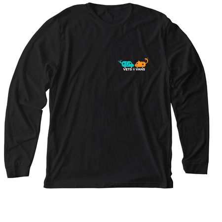 Pride, a Solid Black Blend Premium Long Sleeve Tee