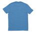 Tri-Blend Tshirt, a Azure Blue Allmade Eco Triblend Unisex Tee (back-view)