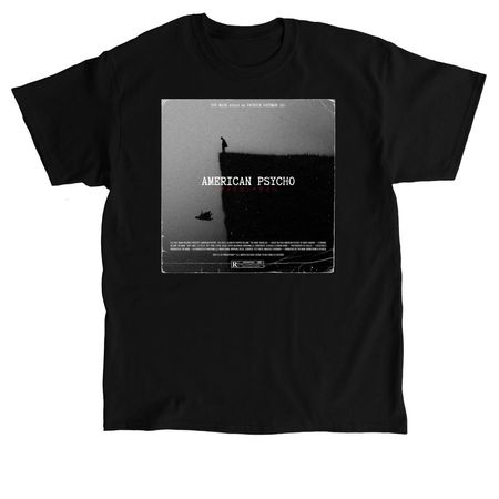 American Psycho Album Cover, a Black Classic Unisex Tee