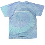 Petal It Forward, a Lagoon Classic Tie Dye Tee (back-view)