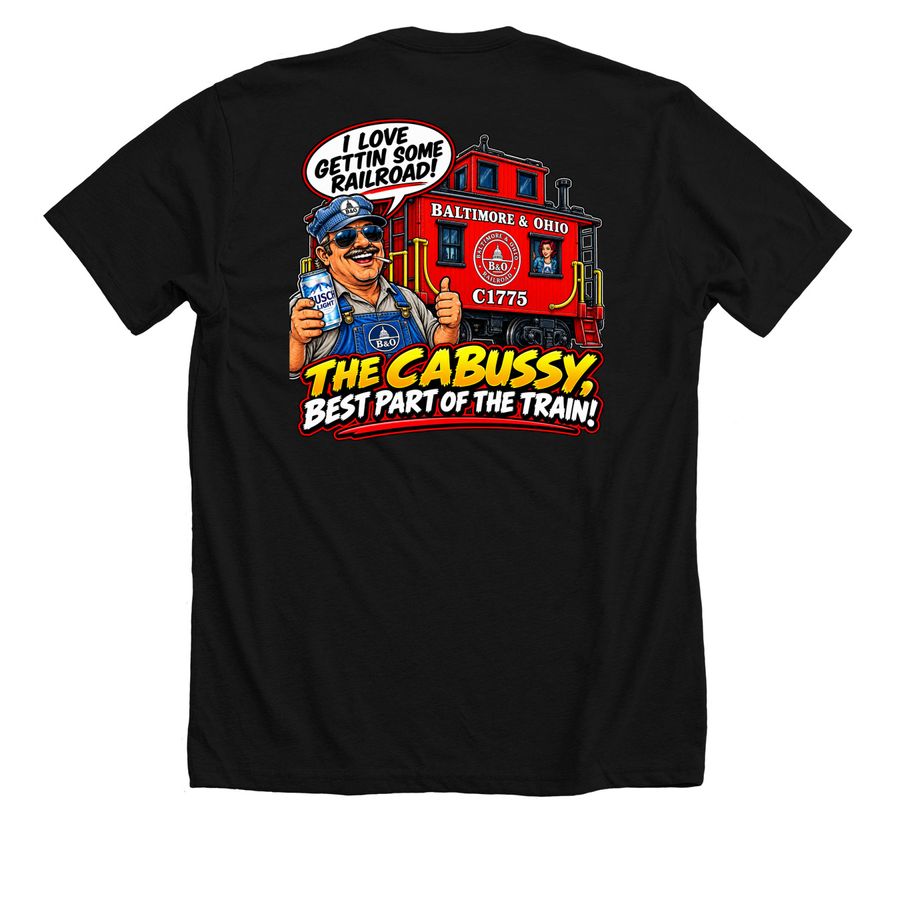The Cabussy, a Solid Black Blend Premium Unisex Tee