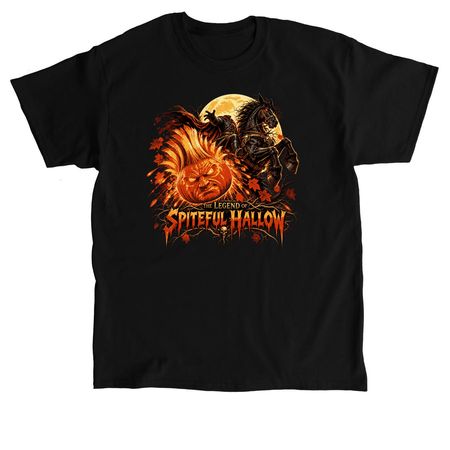 The Legend of Spiteful Hallow, a Black Classic Unisex Tee