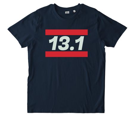 Classic Hip-Hop Half Marathon Tops, a French Navy Stanley/Stella Unisex Rocker Tee