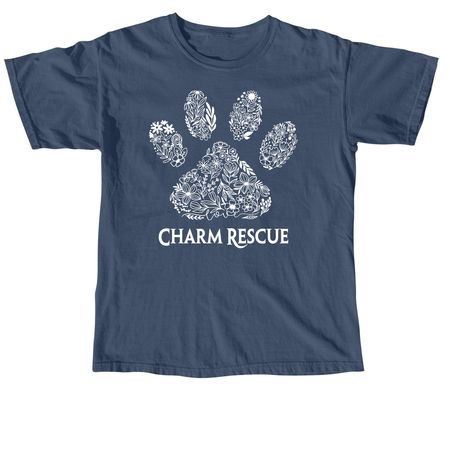 Paws&nbsp;for&nbsp;a&nbsp;cause., a Midnight Comfort Colors Unisex Tee