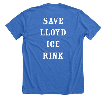 SLIC Colorful Tee, a Heather True Royal Premium Unisex Tee (back-view)