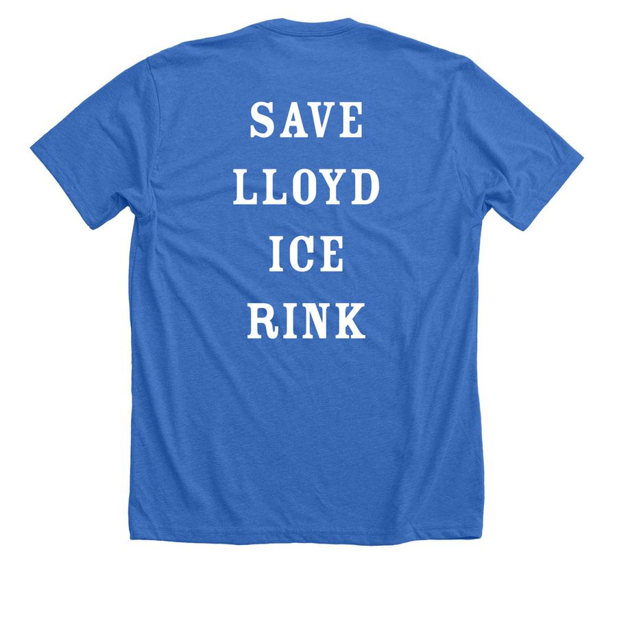 SLIC Colorful Tee, a Heather True Royal Premium Unisex Tee (back-view)