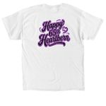 Party for Heart, a White Classic Unisex Tee (back-view)