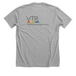 The VTR Collection, a Athletic Heather Premium Unisex Tee (back-view)