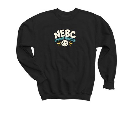 A little Weird, a Black Youth Crewneck Sweatshirt