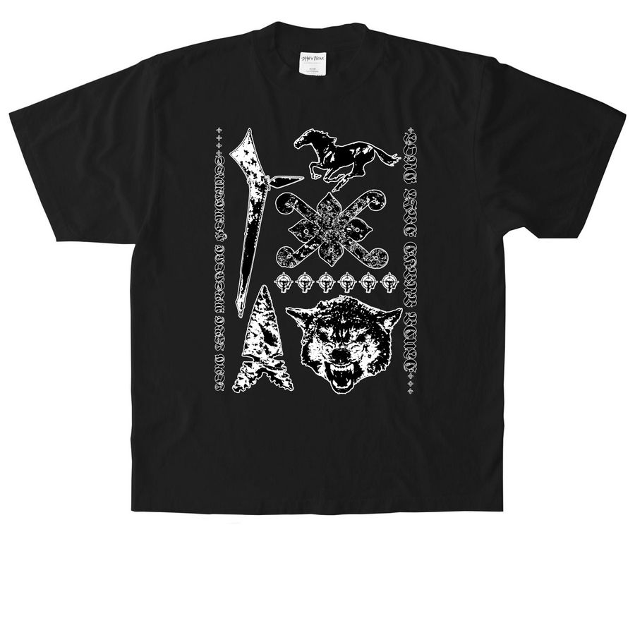 + ???? ???? ????? ????? +&nbsp;, a Black Heavyweight Garment Dye Tee
