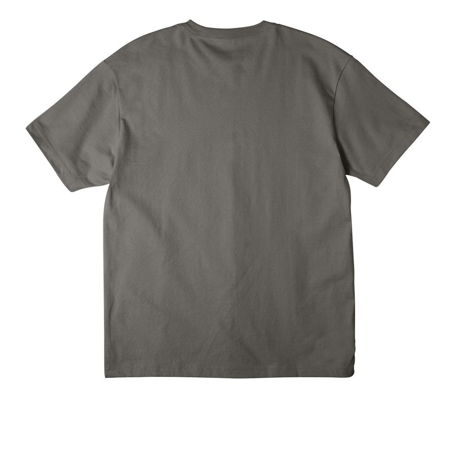 Team Duck Tees, a Asphalt Unisex Heavyweight Tee (back-view)