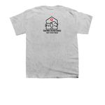 Ask Me About My Foster Cat, a Sport Grey Youth Unisex Tee (back-view)