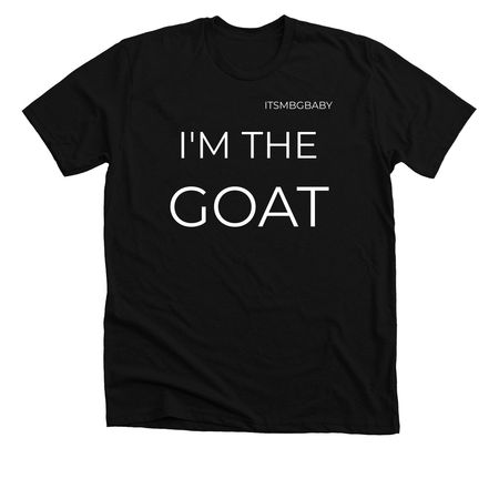 ITSMBGBABY&nbsp;, a Solid Black Blend Premium Unisex Tee