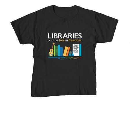 Libraries Put the Free in Freedom Apparel, a Black Youth Unisex Tee