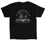 Talk spooky to me Tee, a Black Classic Unisex Tee (back-view)