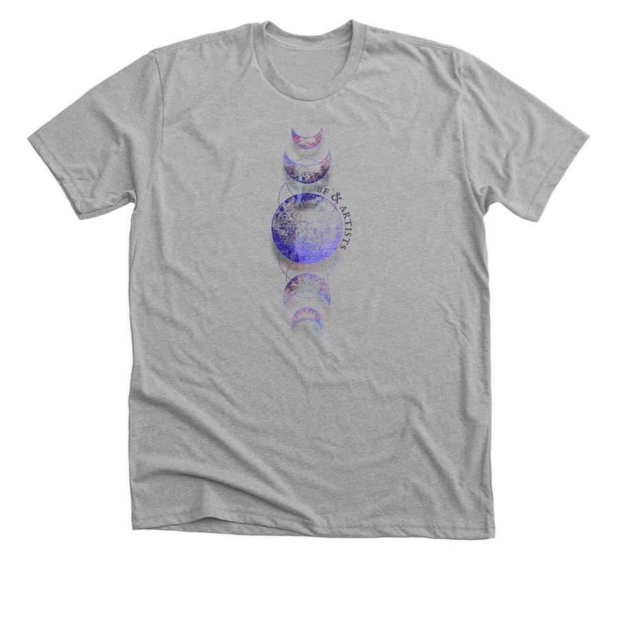 BF & Artists | Maiden Mother Crone, a Athletic Heather Premium Unisex Tee