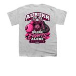 2026 Auburn Police Pink Patch Project&nbsp;, a Sport Grey Youth Unisex Tee (back-view)
