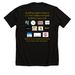 Spring Market for Little Heroes 2026, a Solid Black Blend Premium Unisex Tee (back-view)