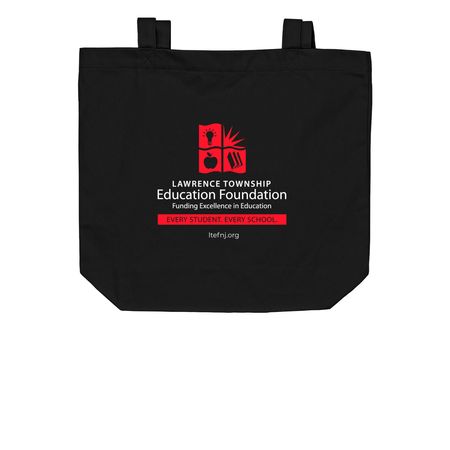 LTEF Tote Bag, a Black Organic Cotton Tote Bag