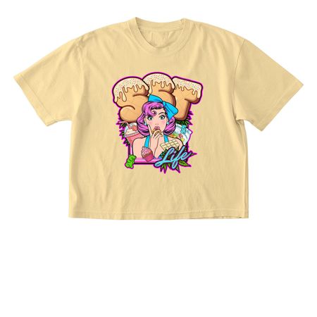 SSTLife - Eddie Baby - Cropped Tops, a Butter Comfort Colors Boxy Tee