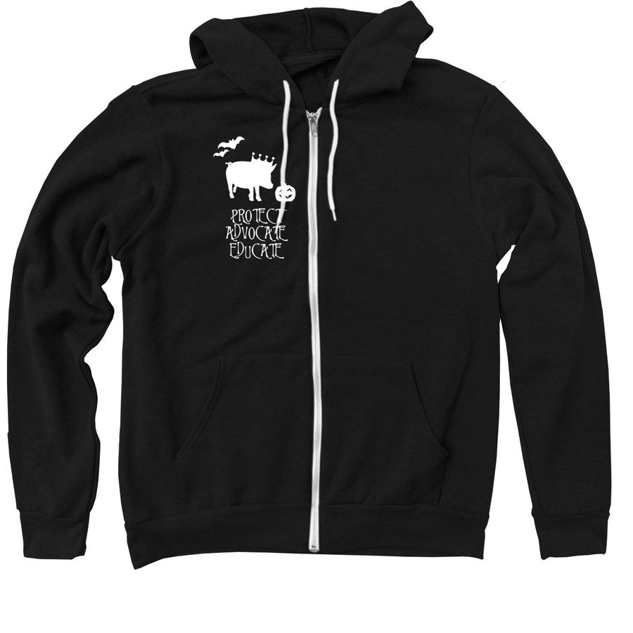 KCPRN - The Nightmare before Christmas, a Black Zip Up Hoodie