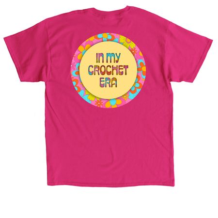In My Crochet Era, a Heliconia Classic Unisex Tee