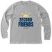 Second Friends Sun, a Athletic Heather Premium Long Sleeve Tee