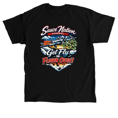 Sauce Nation Apparel&nbsp;, a Black Classic Unisex Tee