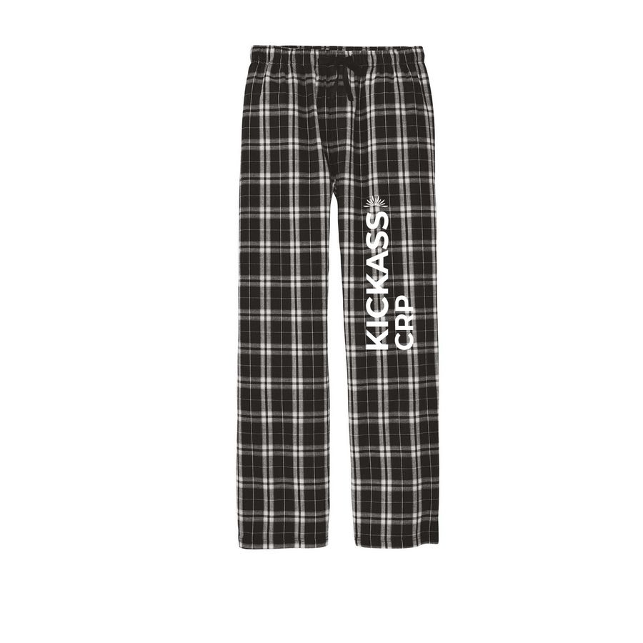 KICKASS CRP, a Black Flannel Pajama Pant
