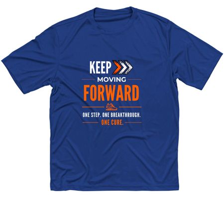 Lakefront T1D T-Shirt, a True Royal Classic Performance Tee