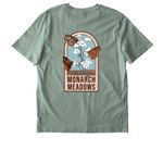 Monarch Meadows, a Aloe Stanley/Stella Unisex Creator 2.0 Tee (back-view)