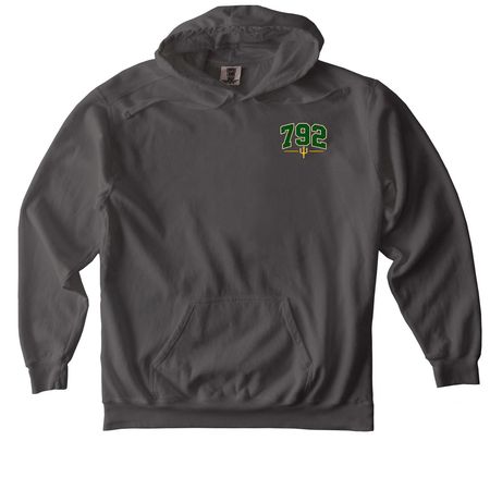 Limited Edition "Vermont Strong" Shirt, a Pepper Comfort Colors Pullover Hoodie
