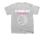 Girls Logo Collection, a Sport Grey Youth Unisex Tee (back-view)