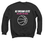 Girls Logo Collection, a Black Crewneck Sweatshirt (back-view)