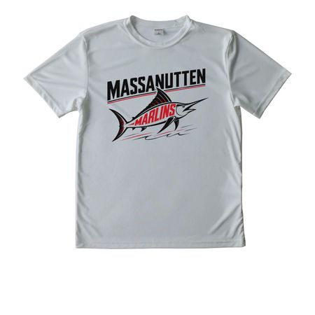 Marlins make waves&nbsp;, a Silver Youth Performance Tee