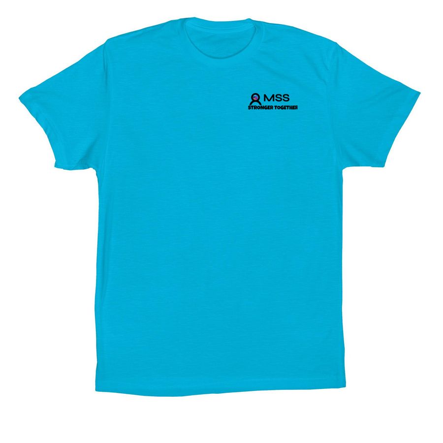 2026 Global MSS Awareness Day, a Turquoise Premium Cotton Tee