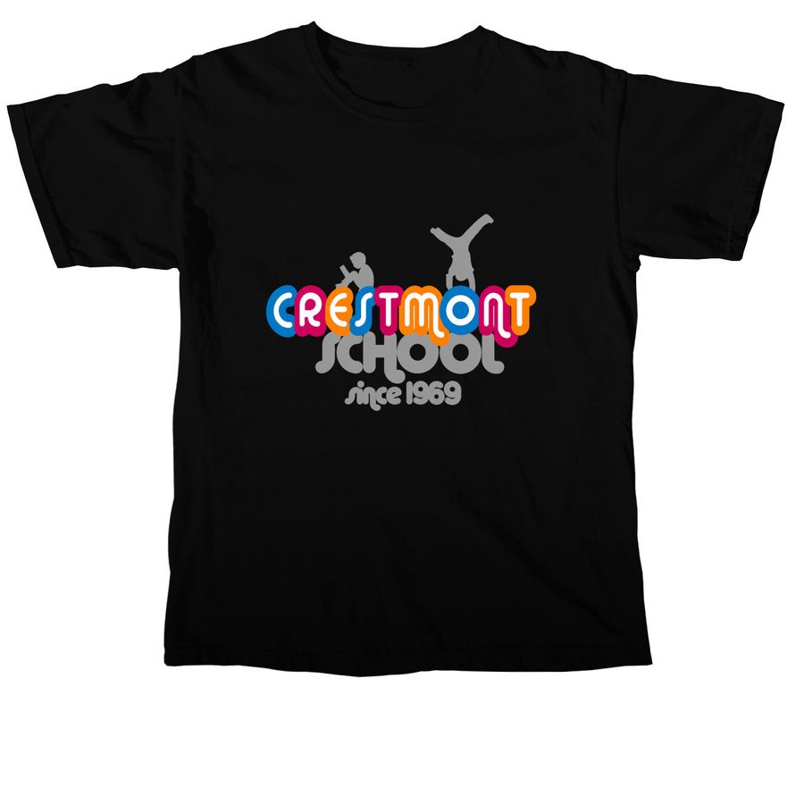 2026-2027 Crestmont School Fundraiser!&nbsp;, a Black Comfort Colors Unisex Tee