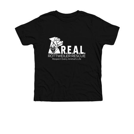 R.E.A.L. Rott Rescue Spring Merch, a Solid Black Blend Premium Youth Tee