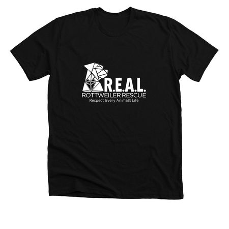 R.E.A.L. Rott Rescue Spring Merch, a Solid Black Blend Premium Unisex Tee