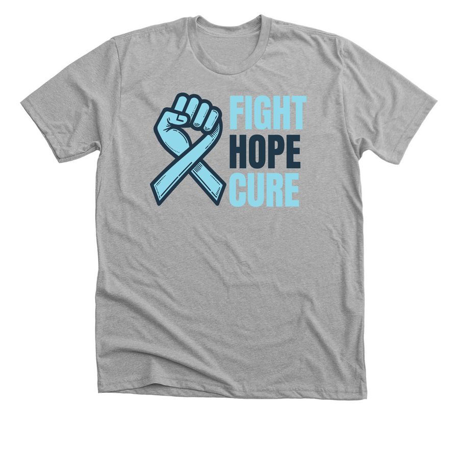 Help Raise money for CJ!, a Athletic Heather Premium Unisex Tee