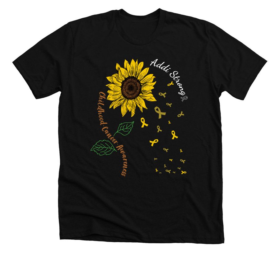 Fundraiser for Baby Addi & Luedeke family&nbsp;, a Solid Black Blend Premium Unisex Tee