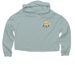 Skye Cropped Tees & Sweatshirts, a Sage Women?s Lightweight Cropped Hoodie
