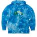 Lincoln Park Co-Op Preschool Adults and Youth, a Aqua Blue Tie Dye Pullover Hoodie