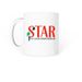 STAR Logo - Coffee Mugs, a White Coffee Mug (back-view)