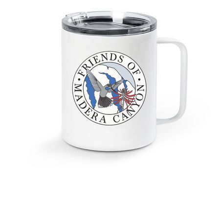 Friends of Madera Canyon, a White Stainless Steel Travel Mug