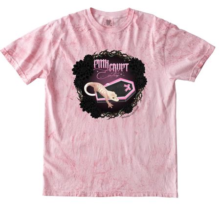 Pink Crypt Exotics Merch Drop ??, a Clay Comfort Colors Colorblast Tee