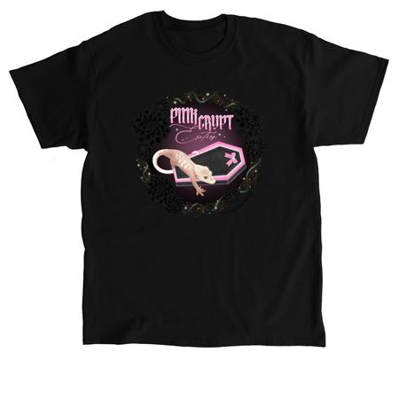Pink Crypt Exotics Merch Drop ??, a Black Classic Unisex Tee